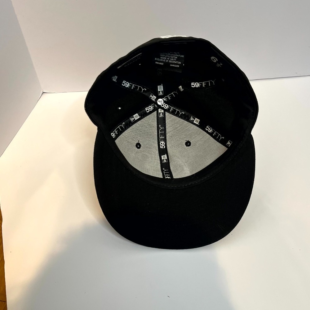 New Era 59Fifty Colorado Rockies Men's Baseball Cap 6 7/8 Black MLB Fitted Hat - Picture 6 of 11